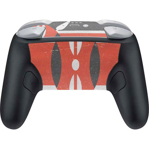 Kenya Flag Distressed Nintendo Switch 2 (2025) Pro Controller Skin